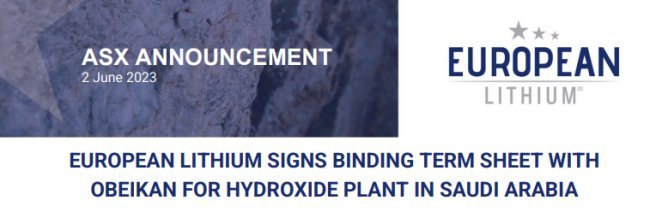 沙特擬擴(kuò)大鋰加工能力 建合資工廠供貨寶馬！