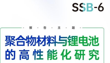 【會議報告】聚合物材料與鋰電池的高性能化研究