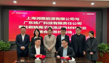 總投資10億元！年產(chǎn)6萬(wàn)噸鈉電正極材料項(xiàng)目簽約