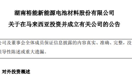 5萬噸磷酸鐵鋰正極材料項目突遭終止！