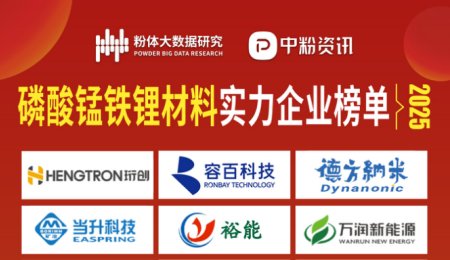 2025磷酸錳鐵鋰材料實力企業榜單